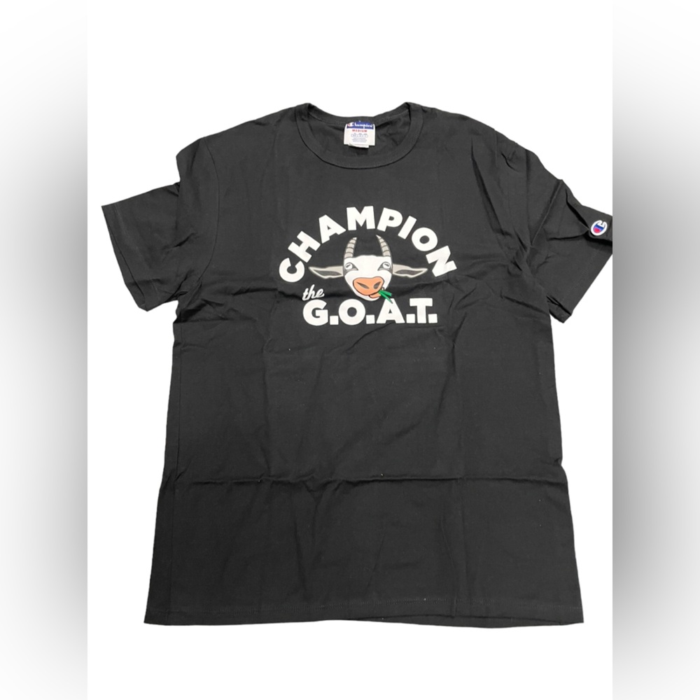 CHAMPION THE G.O.A.T LIGHTWEIGHT TEE | Men’s M | GT353586BEA-003